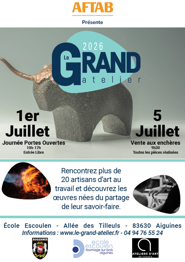 Affiche Grand Atelier 2026