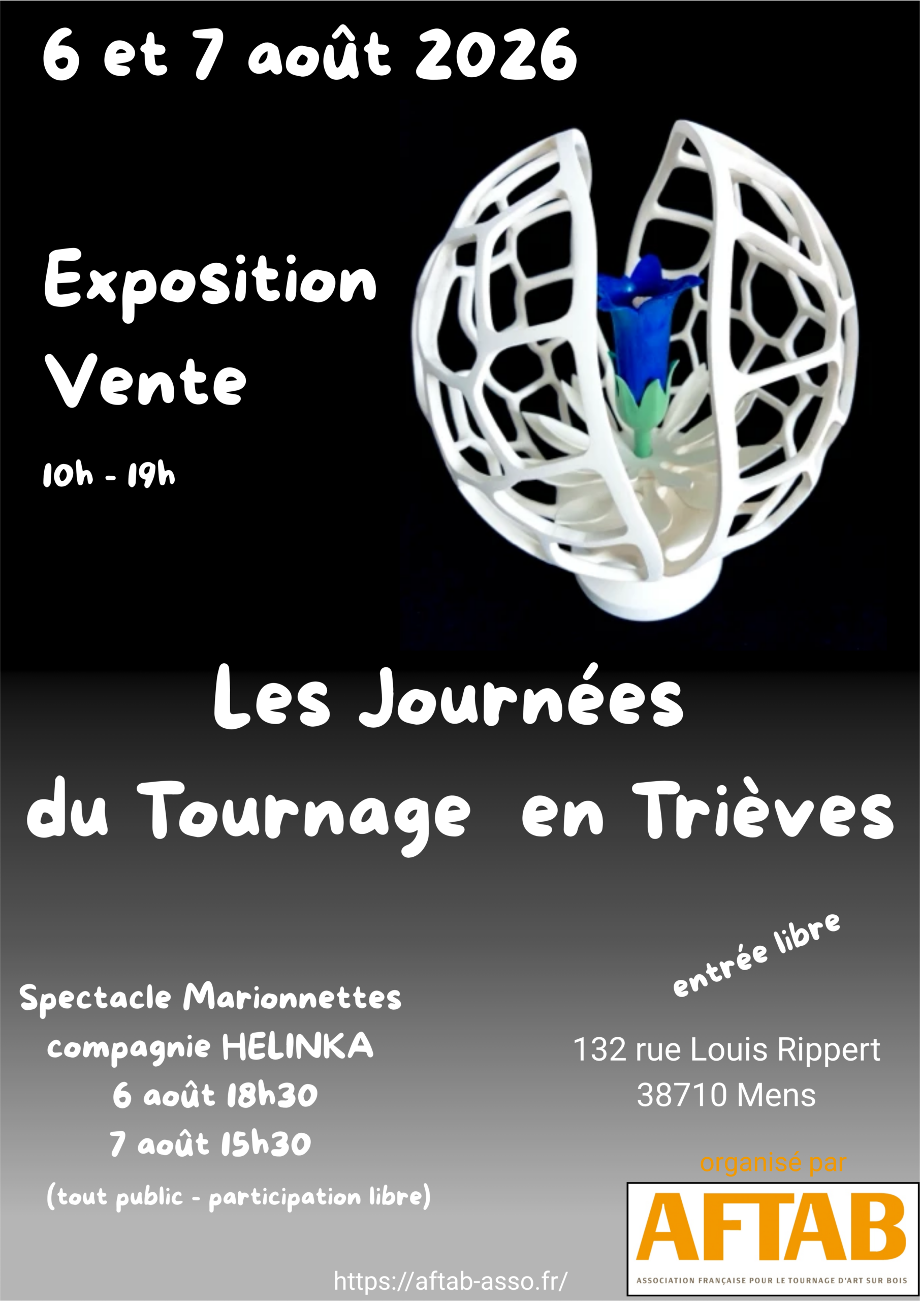 Affiche des journées du tournage en Trièves