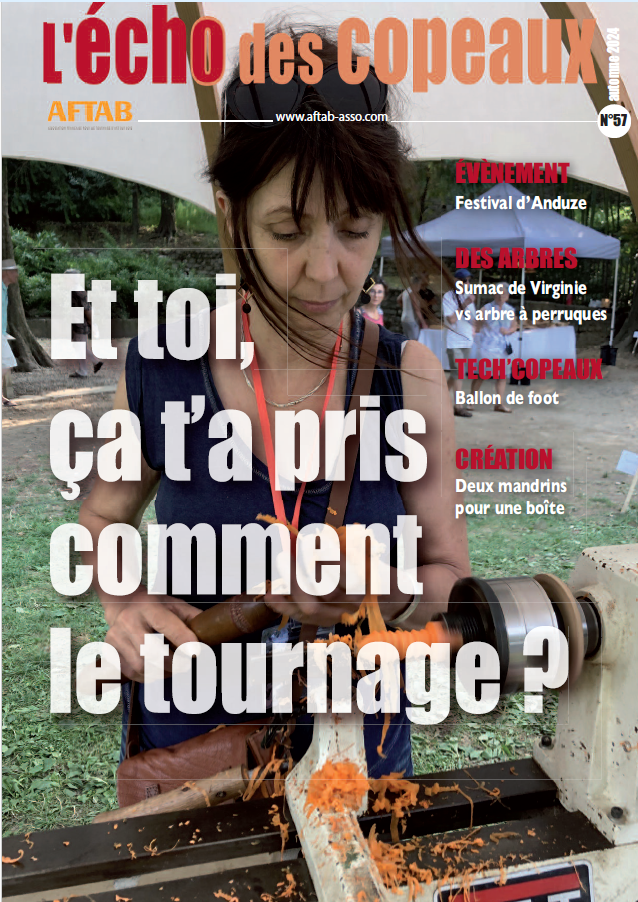 Couverture de l'écho des copeaux 57 : Et toi ? ça t'a pris comment le tournage ?