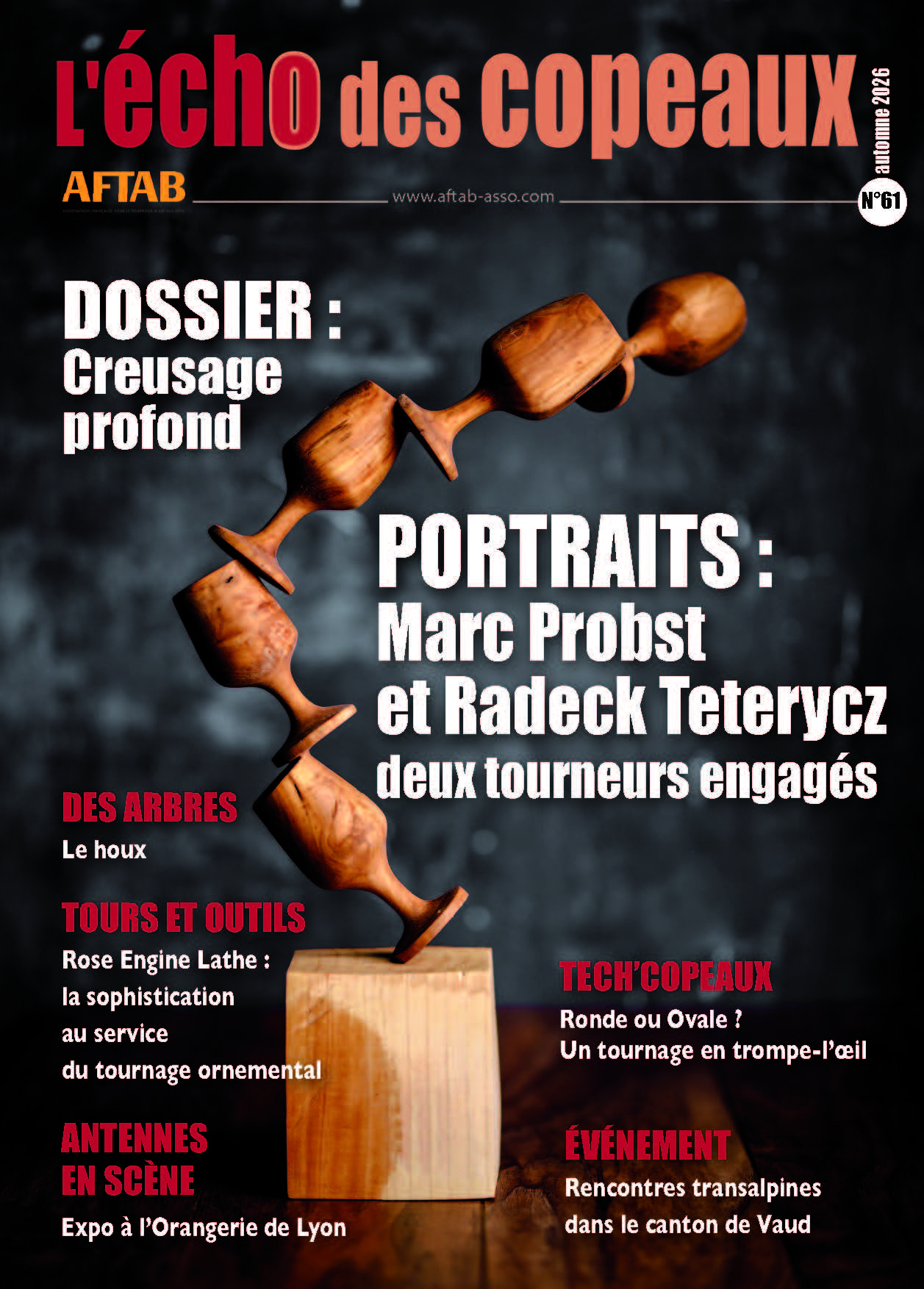 Couverture Echo des copeaux numéro 61